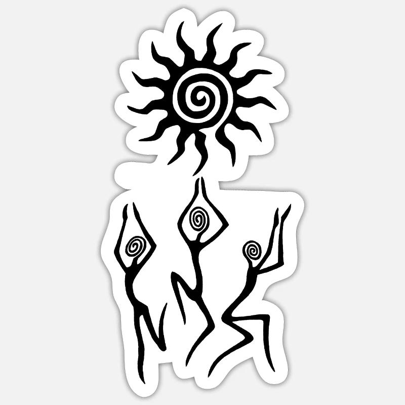 Sticker Größe S (10 x 10 cm) - 