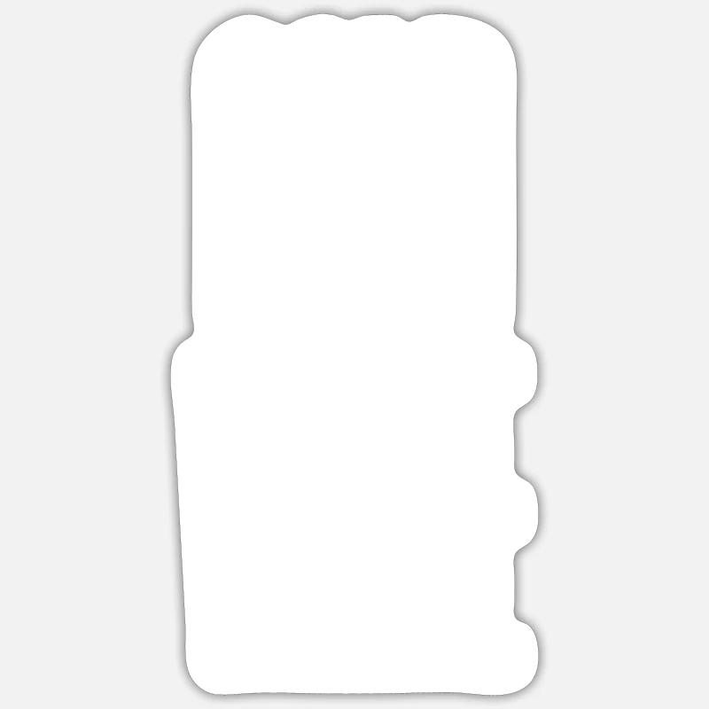 Cold Wave - Sticker size S (10 x 10 cm) - white matte