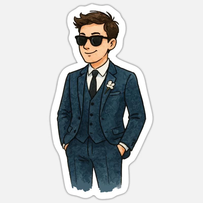 Sticker taille S (10 x 10 cm) - 