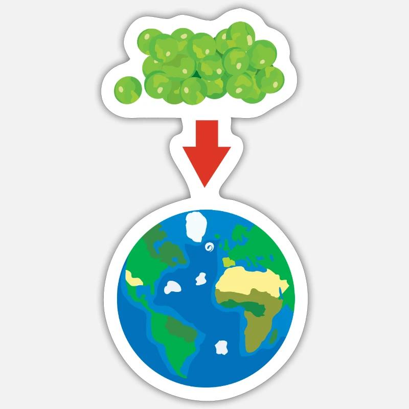 Sticker Größe S (10 x 10 cm) - 