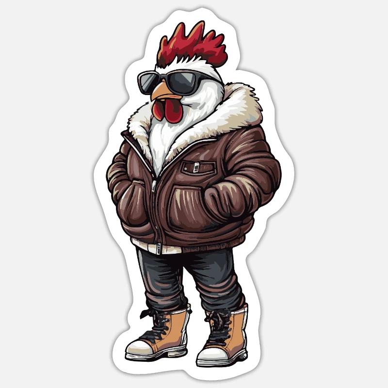 Sticker Größe S (10 x 10 cm) - 