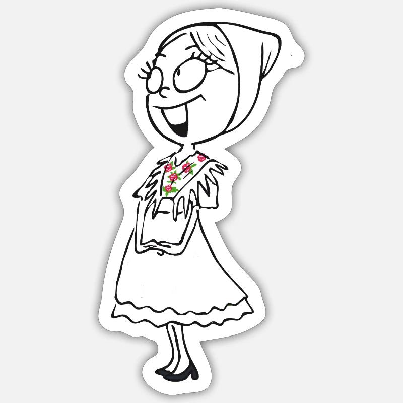 Sticker taille S (10 x 10 cm) - 