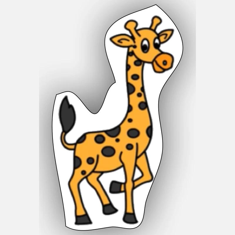 Giraffe Sticker Größe S (10 x 10 cm)