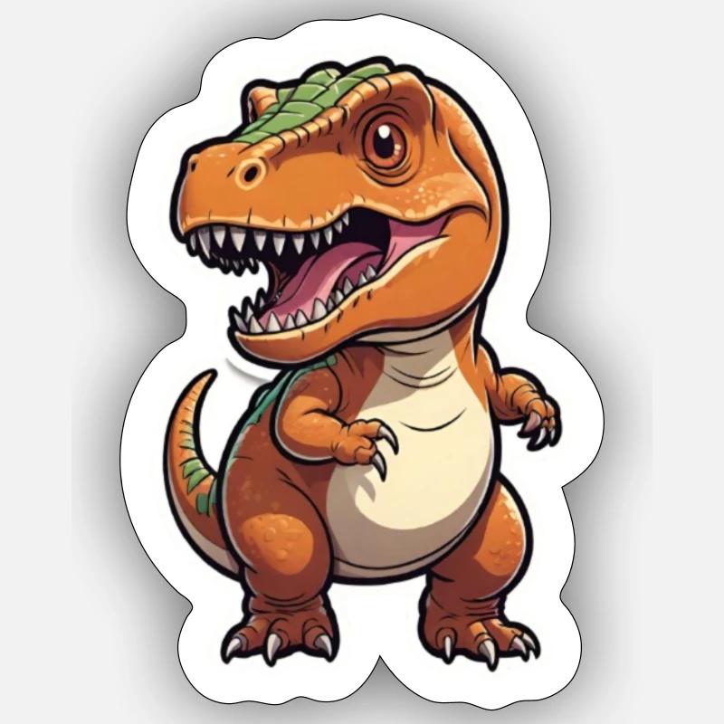 T-Rex Sticker size S (10 x 10 cm)