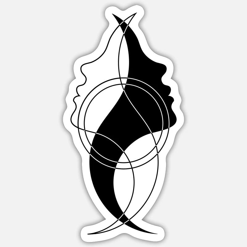 Sticker Größe S (10 x 10 cm) - 