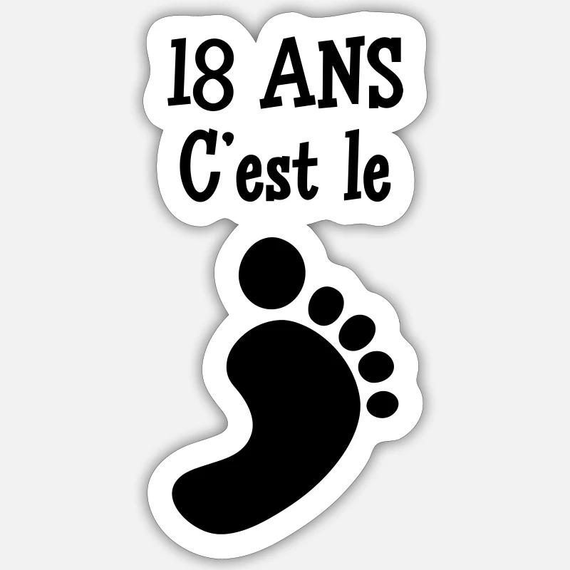 Sticker taille S (10 x 10 cm) - 