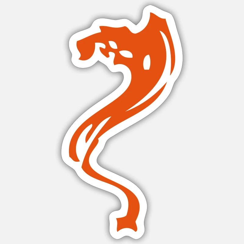 fumer - Sticker taille S (10 x 10 cm) - blanc mat