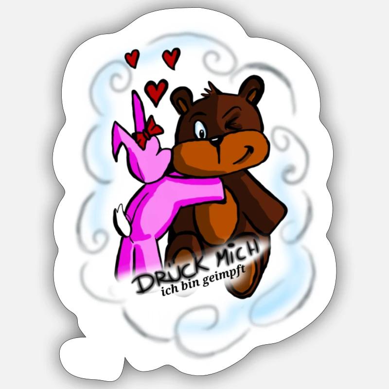 Sticker Größe S (10 x 10 cm) - 