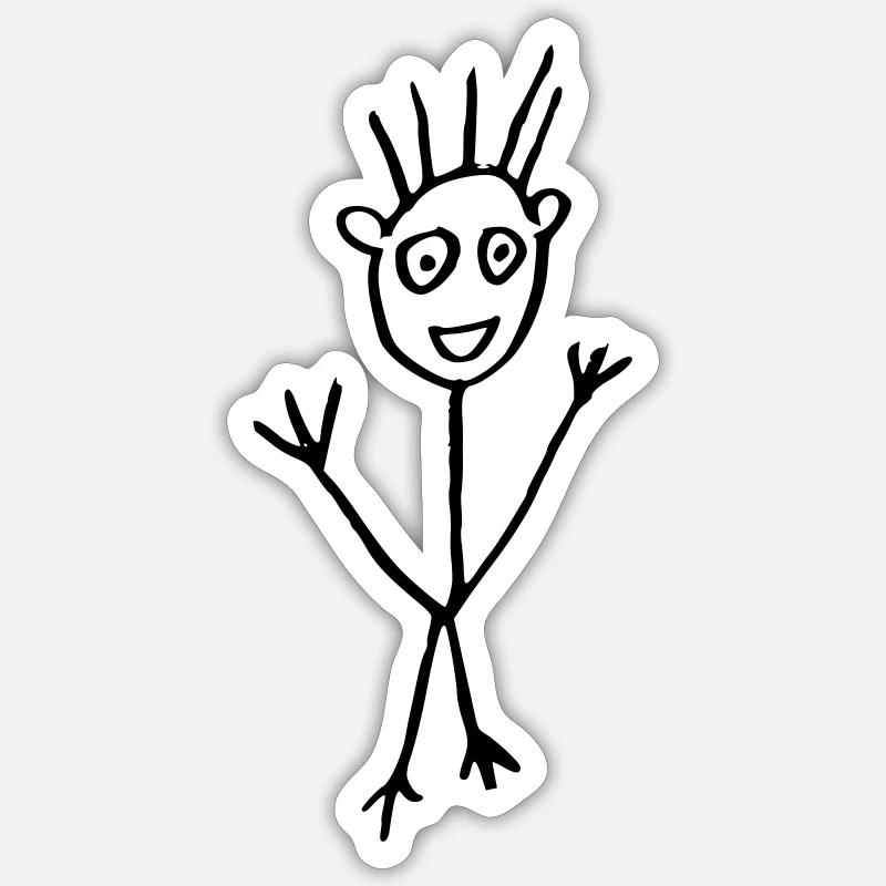 Sticker taille S (10 x 10 cm) - 