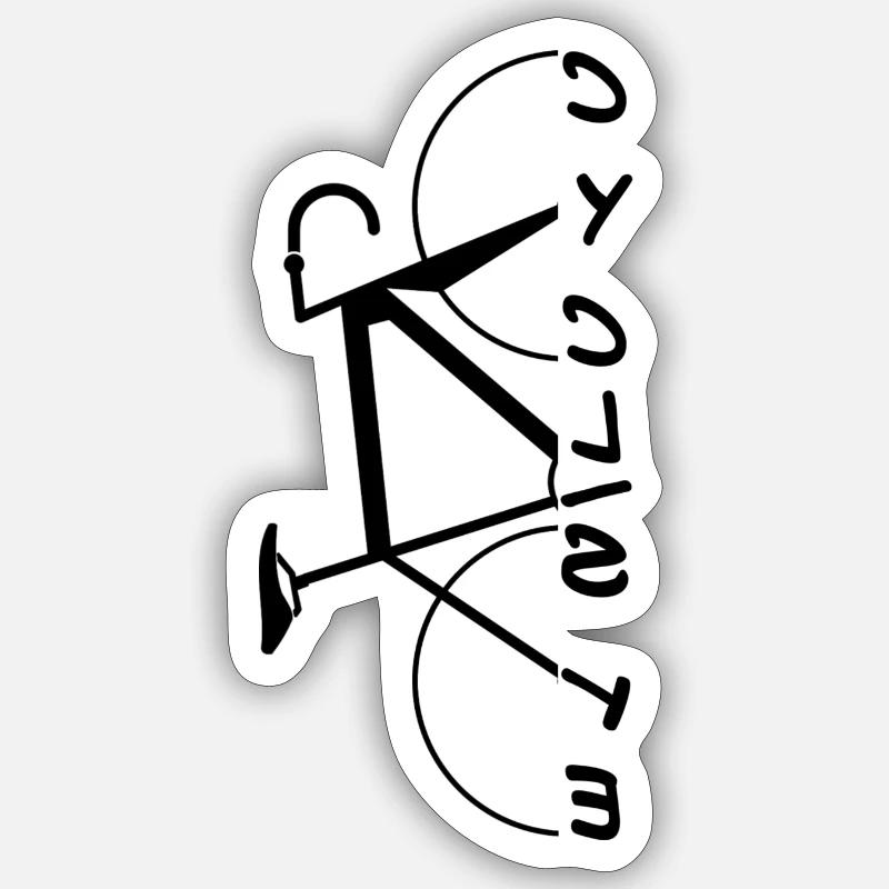 Sticker Größe S (10 x 10 cm) - 