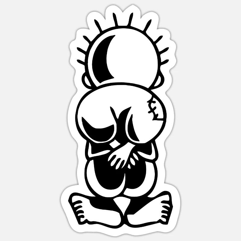 Sticker size S (10 x 10 cm) - 