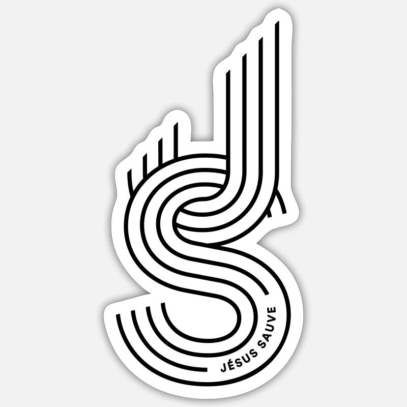 Sticker taille S (10 x 10 cm) - 