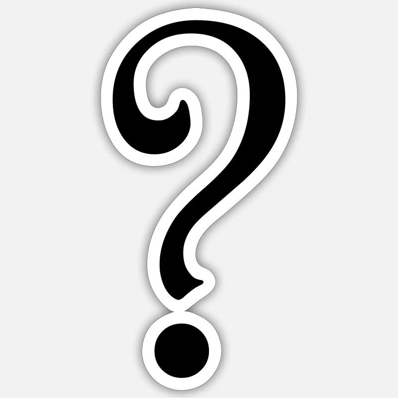 Mystere Sticker taille S (10 x 10 cm)