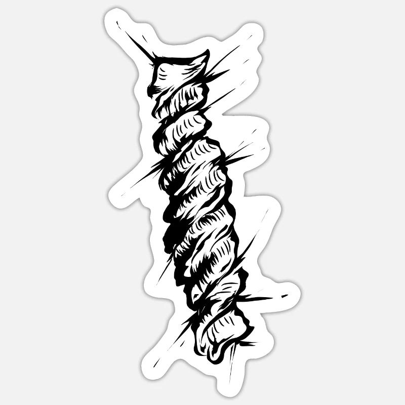 Sticker Größe S (10 x 10 cm) - 