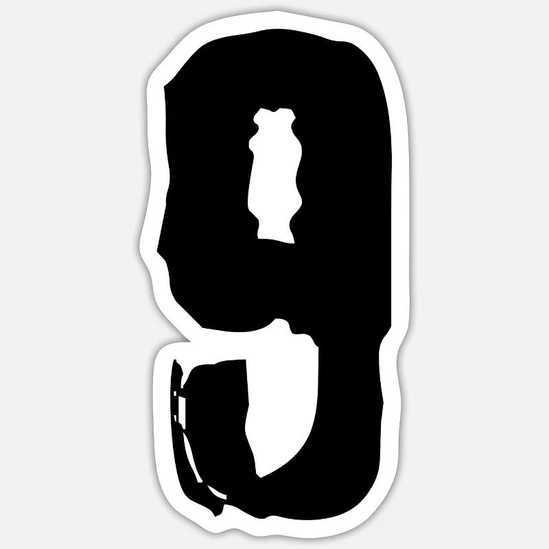 Sticker taille S (10 x 10 cm) - 