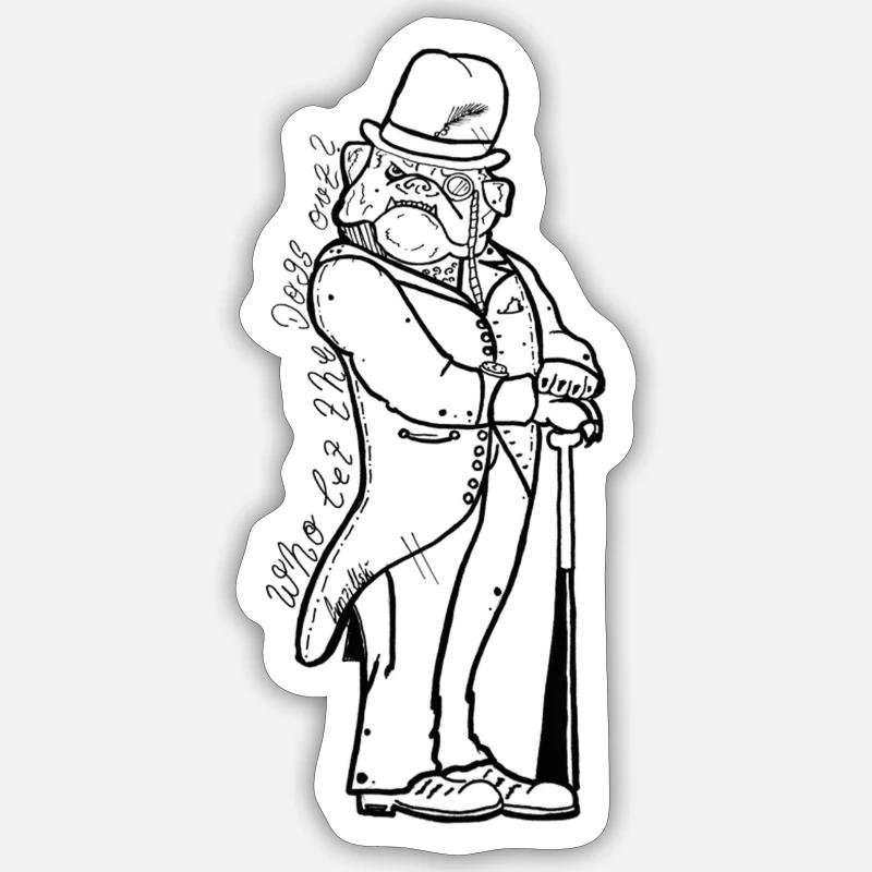 Sticker size S (10 x 10 cm) - 