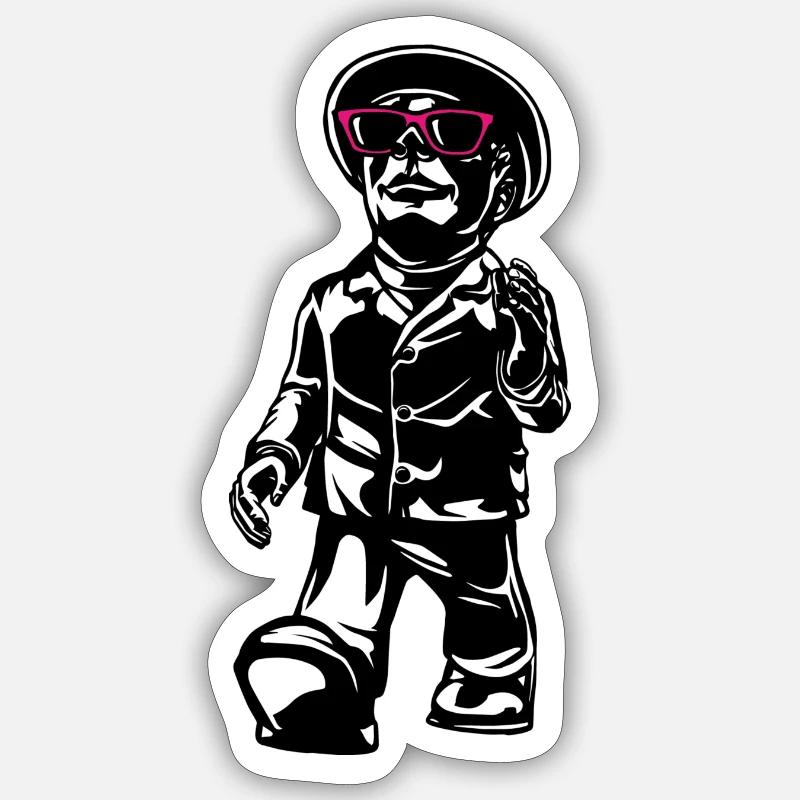 Sticker Größe S (10 x 10 cm) - 