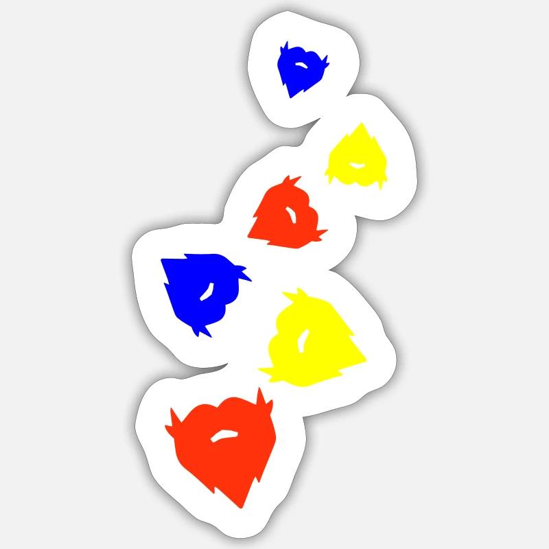 Sticker Größe S (10 x 10 cm) - 
