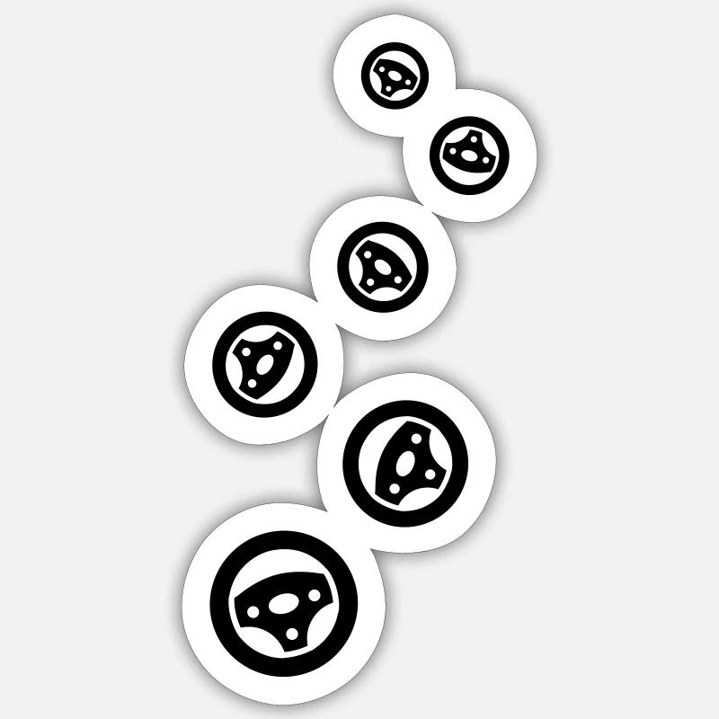 Sticker Größe S (10 x 10 cm) - 