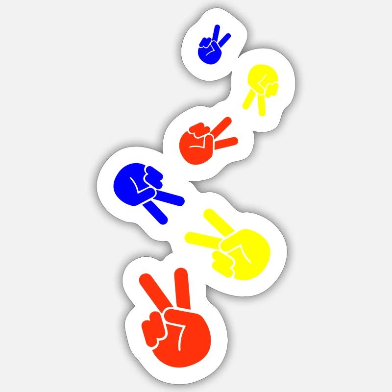 Sticker Größe S (10 x 10 cm) - 