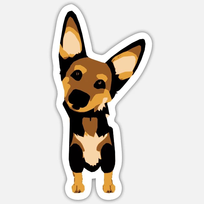 Sticker taille S (10 x 10 cm) - 