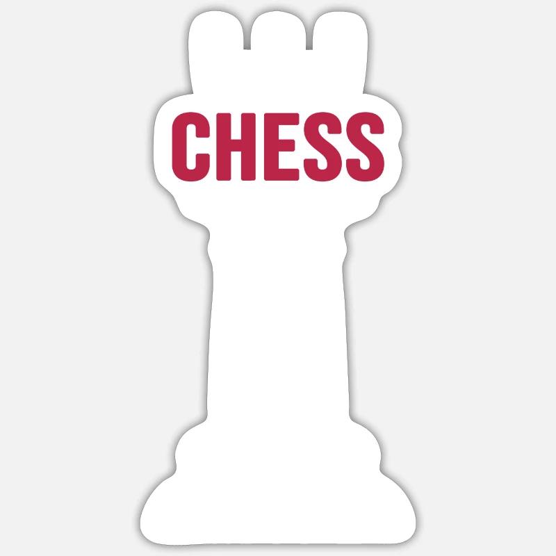 Checkmate Chess Chess player "checkmate" Sticker size S (10 x 10 cm)