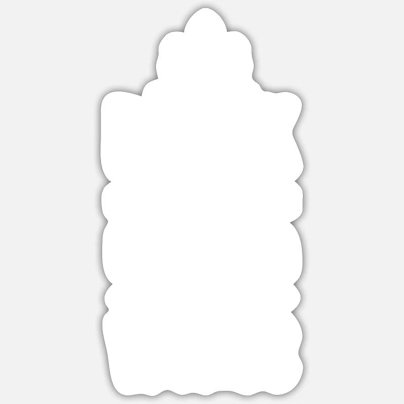 Gravedigger Funeral Black Humor Vocation Sticker size S (10 x 10 cm)