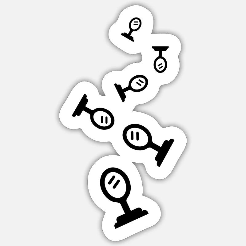 Sticker taille S (10 x 10 cm) - 