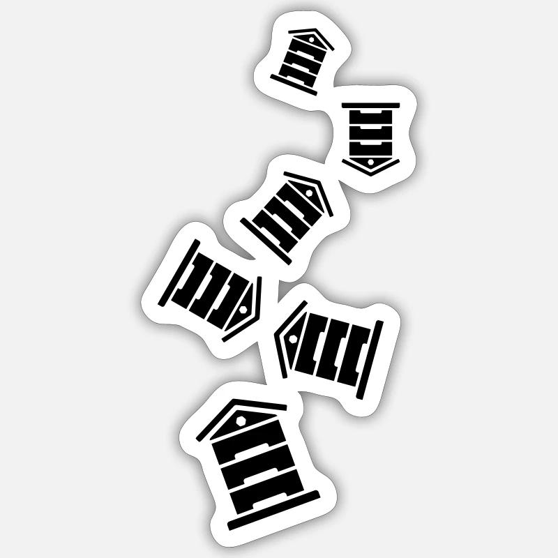 Sticker Größe S (10 x 10 cm) - 