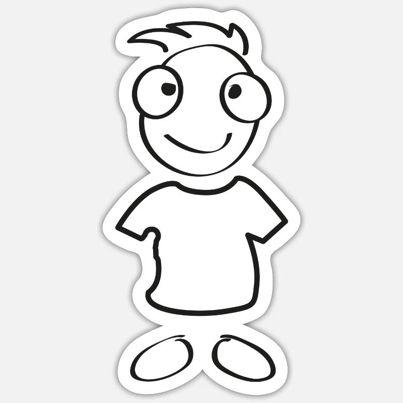 Sticker Größe S (10 x 10 cm) - 