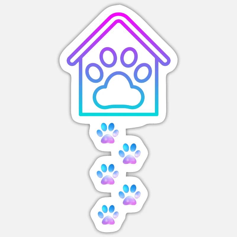 Sticker taille S (10 x 10 cm) - 