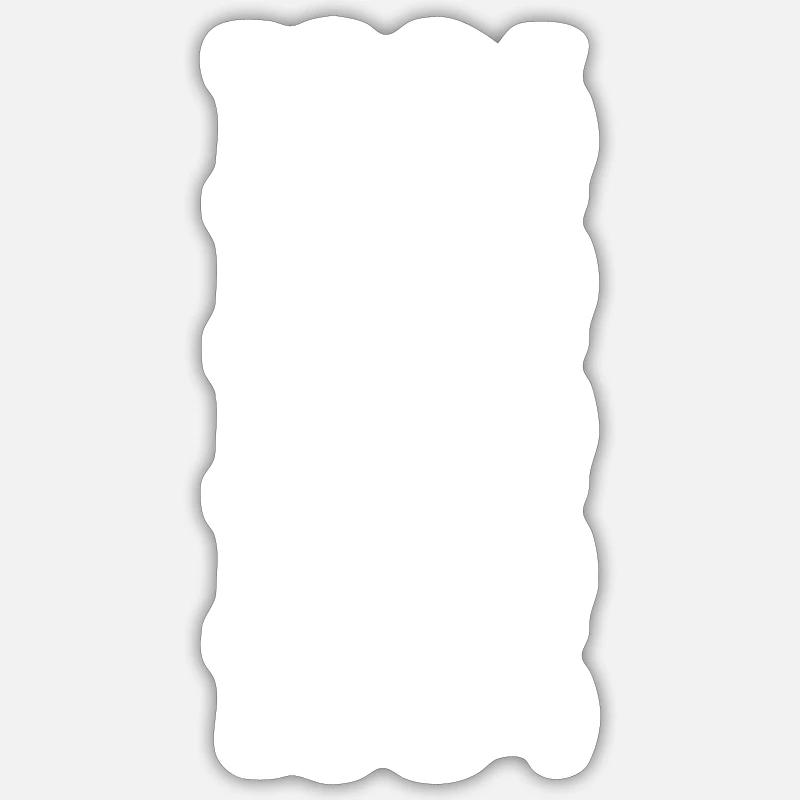 1994 - Sticker taille S (10 x 10 cm) - blanc mat