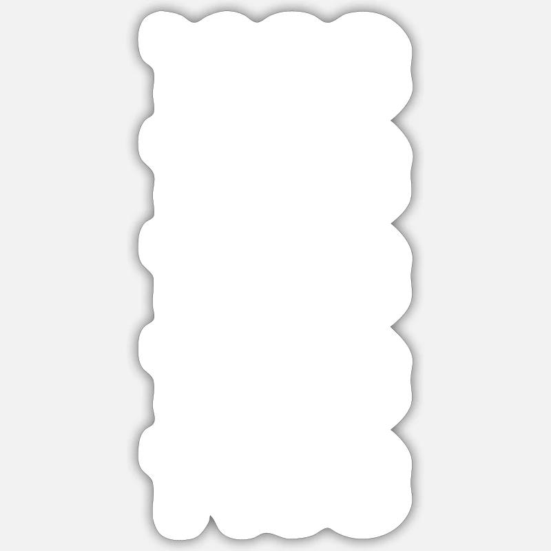 Année de naissance : 1988 - Sticker taille S (10 x 10 cm) - blanc mat