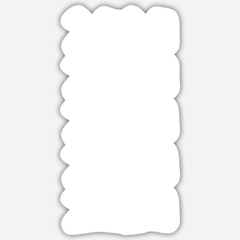 Rétro 2020 - Sticker taille S (10 x 10 cm) - blanc mat
