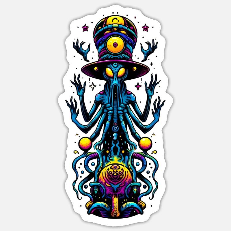 Sticker Größe S (10 x 10 cm) - 