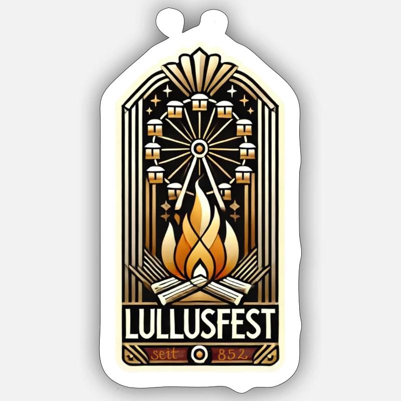 Lullusfest Sticker Größe S (10 x 10 cm)
