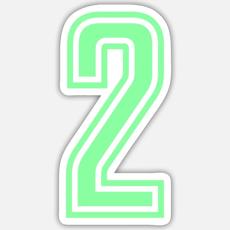 2 - Sticker taille S (10 x 10 cm) - blanc mat