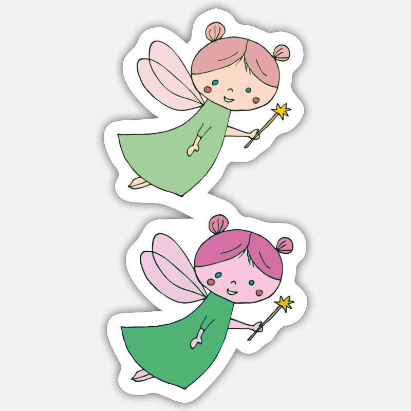 Fee double 2 Sticker size S (10 x 10 cm)