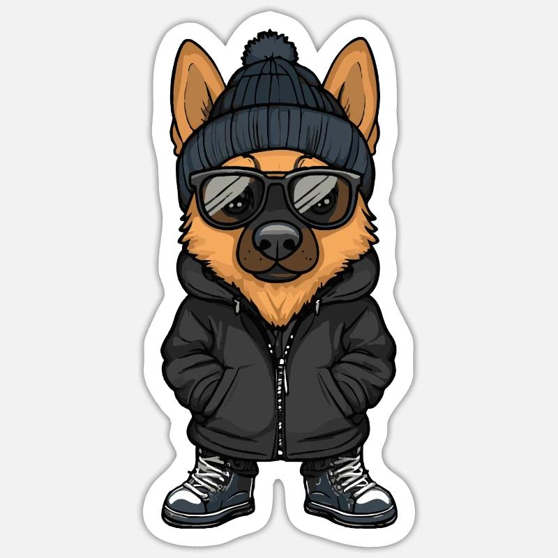 Sticker Größe S (10 x 10 cm) - 