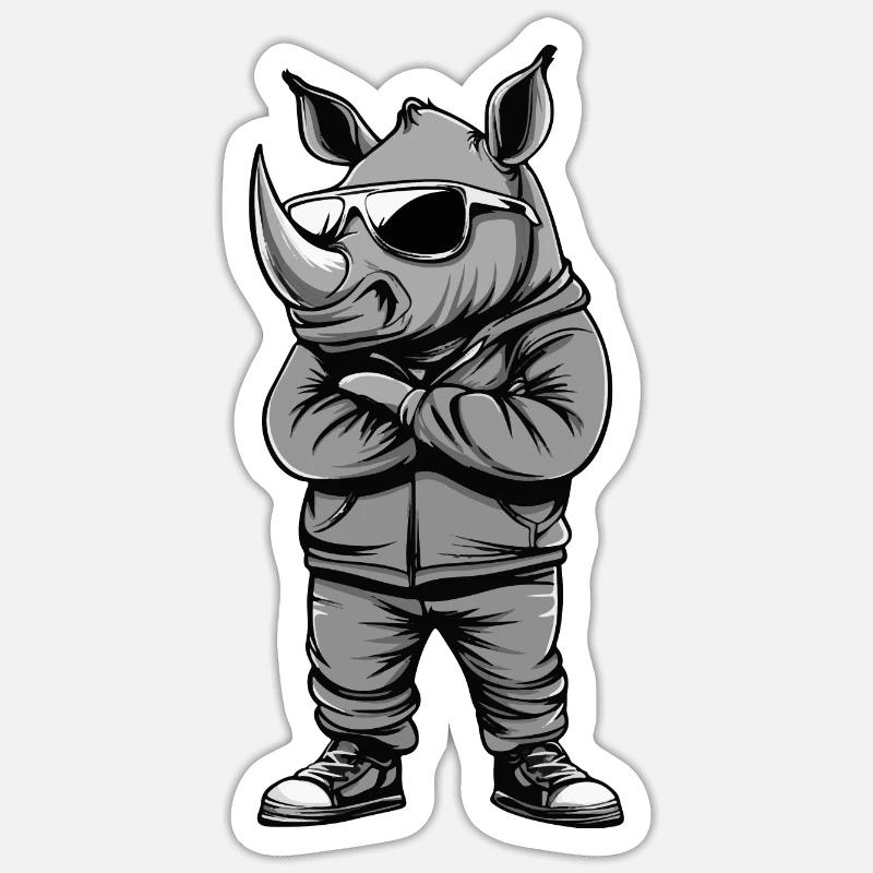 Sticker taille S (10 x 10 cm) - 