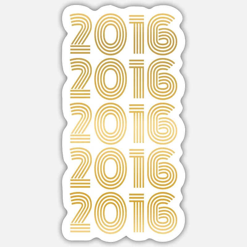 Lover 2016 - Sticker size S (10 x 10 cm) - white matte