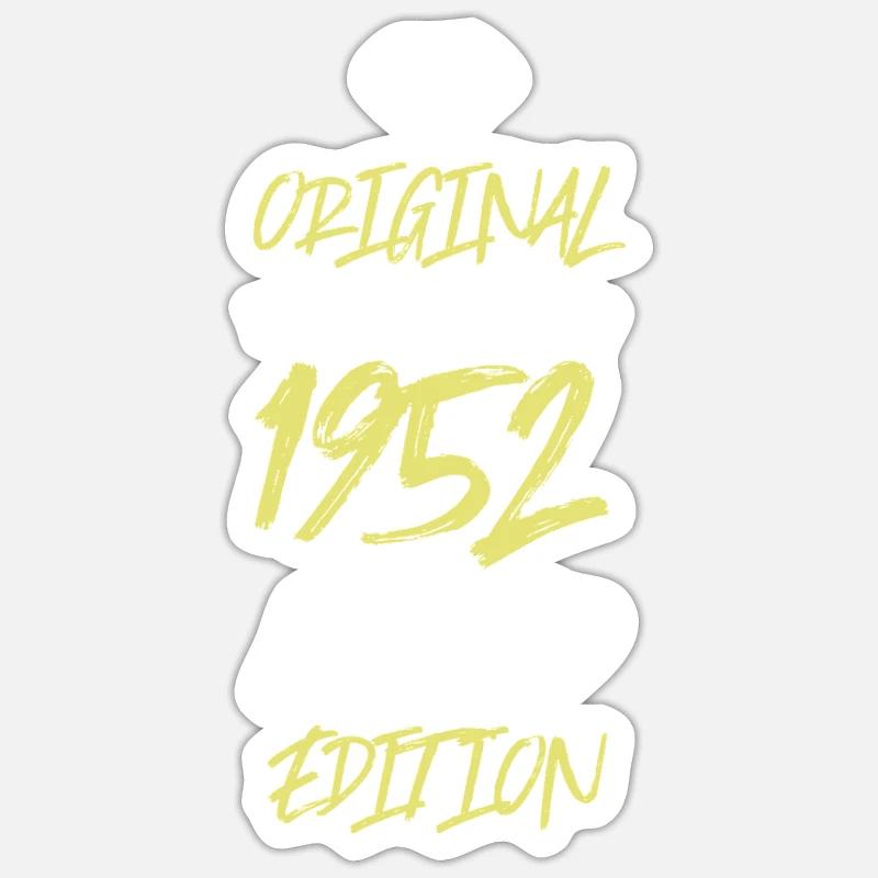 1952 Édition limitée - Sticker taille S (10 x 10 cm) - blanc mat