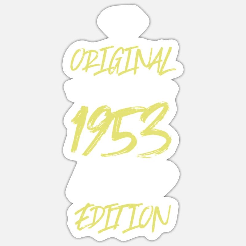1953 Édition limitée - Sticker taille S (10 x 10 cm) - blanc mat