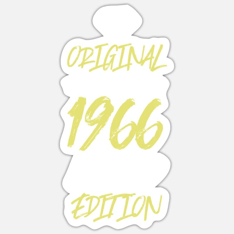 1966 Édition limitée - Sticker taille S (10 x 10 cm) - blanc mat