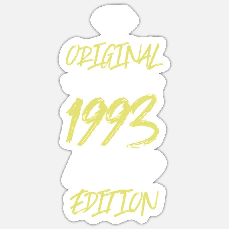 1993 Édition limitée - Sticker taille S (10 x 10 cm) - blanc mat