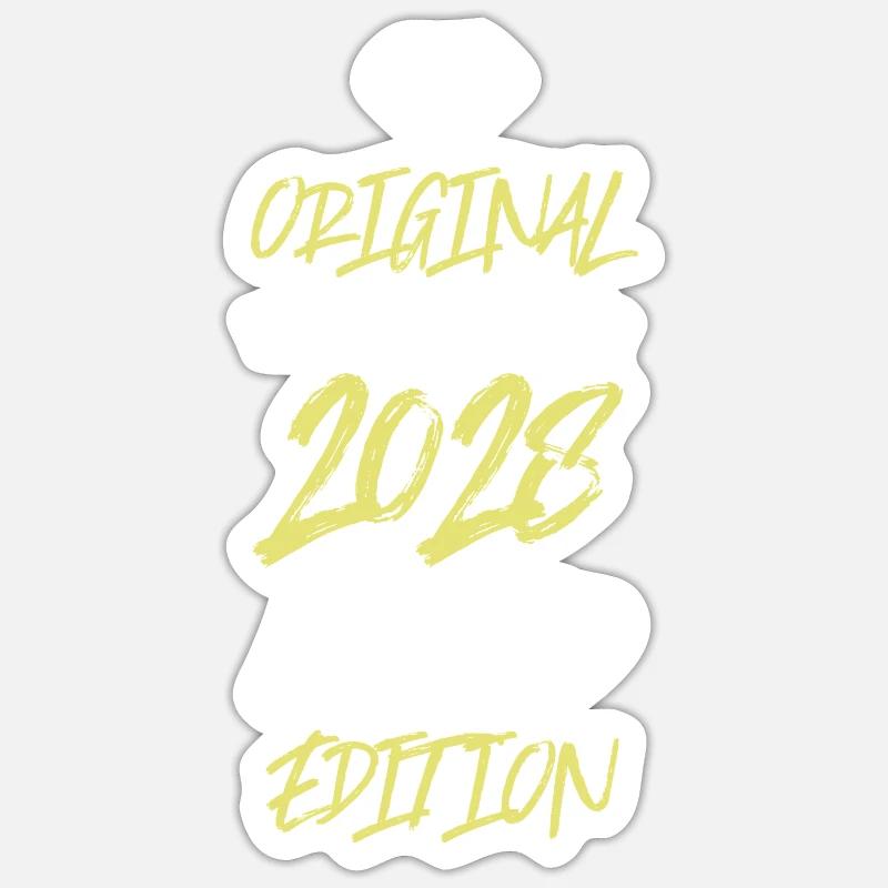 Édition limitée 2028 - Sticker taille S (10 x 10 cm) - blanc mat