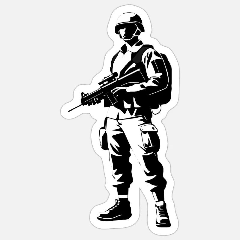 Sticker taille S (10 x 10 cm) - 