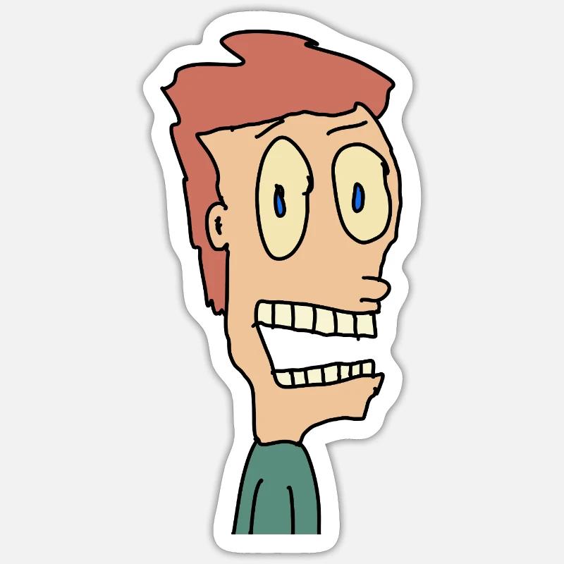Julo - Sticker size S (10 x 10 cm) - white matte