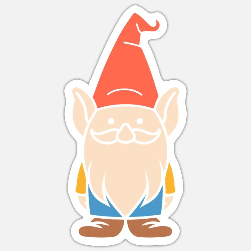 dwarf Sticker size S (10 x 10 cm)