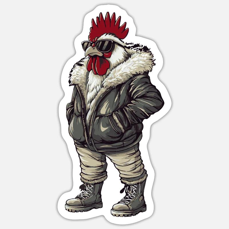 Sticker taille S (10 x 10 cm) - 